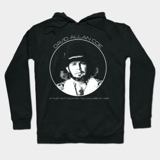 David Allan Coe Retro Hoodie